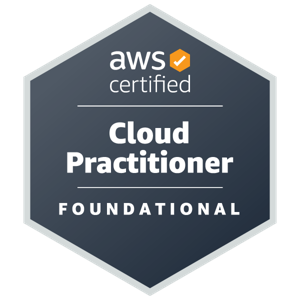 Selo AWS Certified Cloud Practitioner (CLF-C02)
