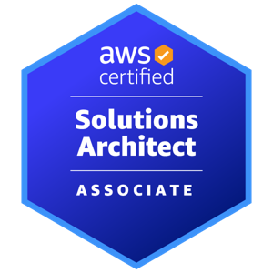 Selo AWS Certified Solutions Architect – Associate (SAA-C03)